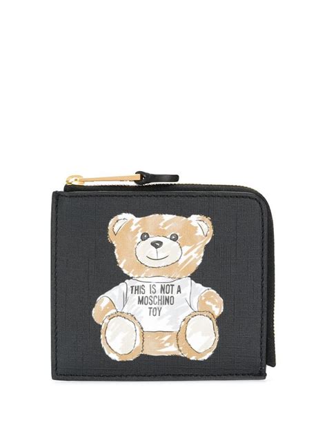 moschino teddy wallet